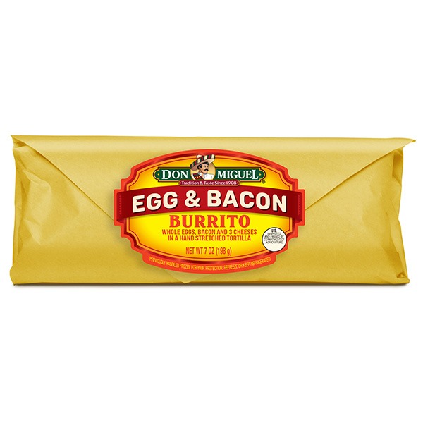 65901 Bacon, Egg & Cheese Burrito