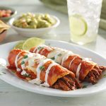 shredded beef enchiladas