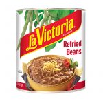 La Victoria Refried Beans in can