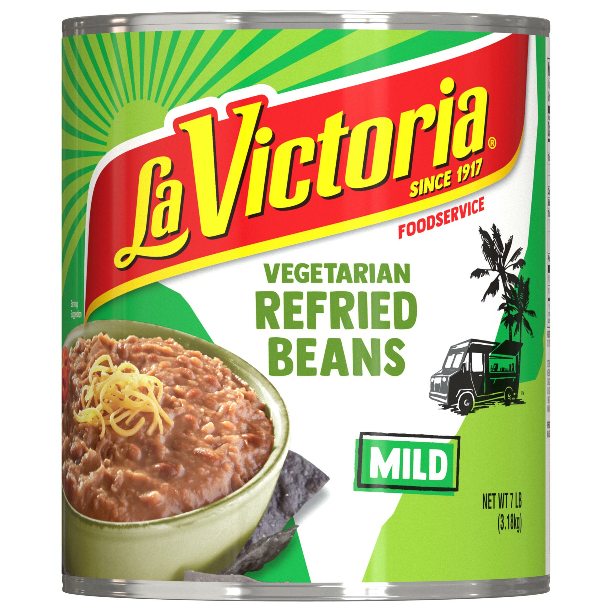 La Victoria® Vegetarian Refried Beans - Front