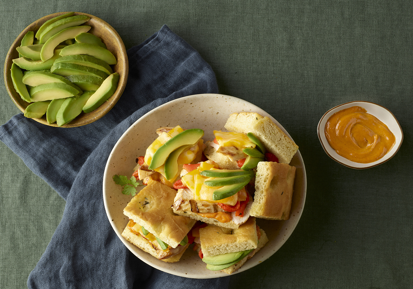 Chipotle Chicken Avocado Melt