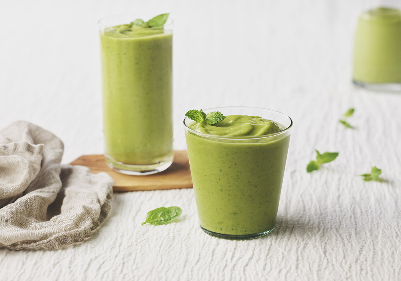 Tropical Green Avocado Smoothie