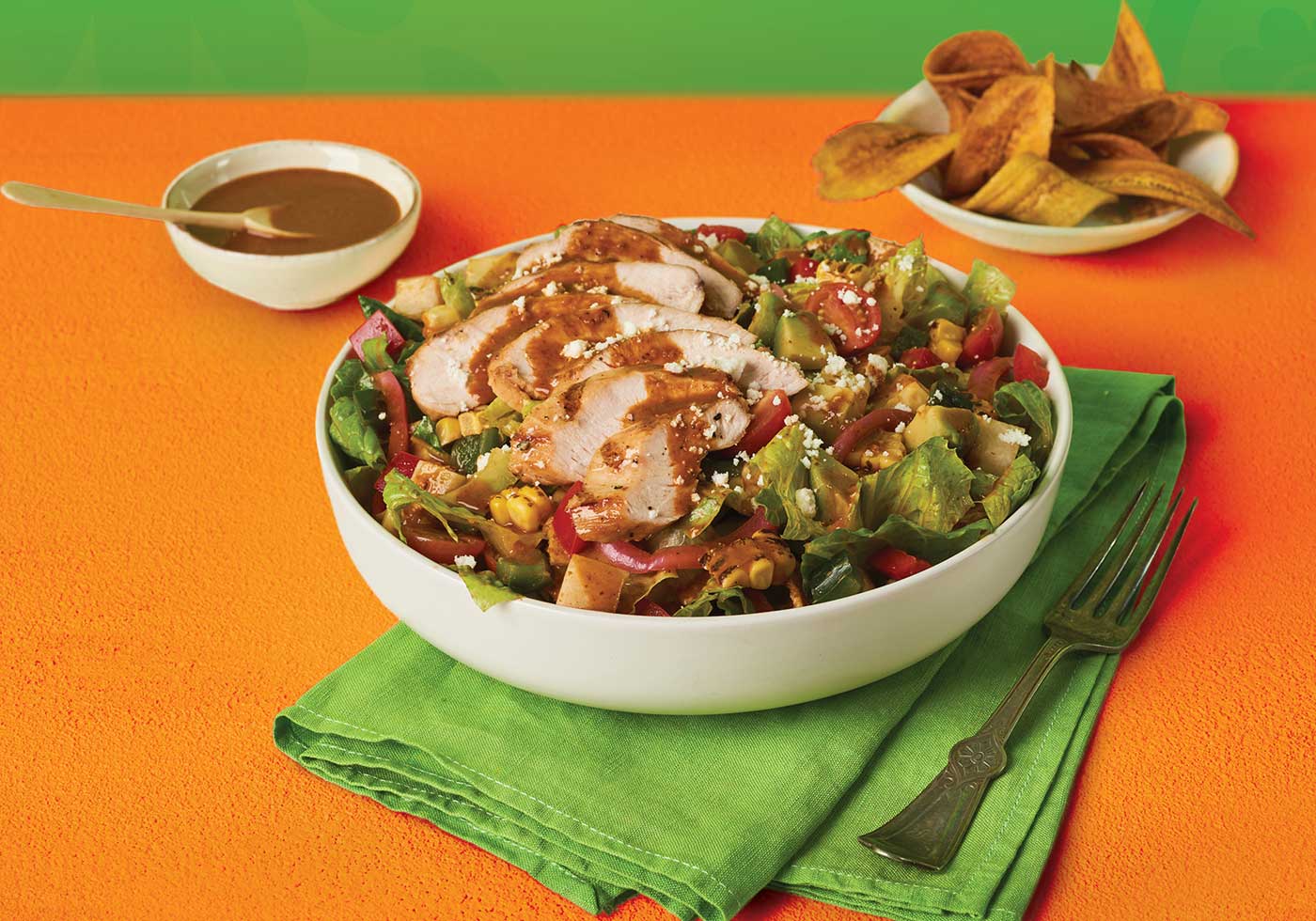 Chopped Chicken Salad with Mole Vinaigrette
