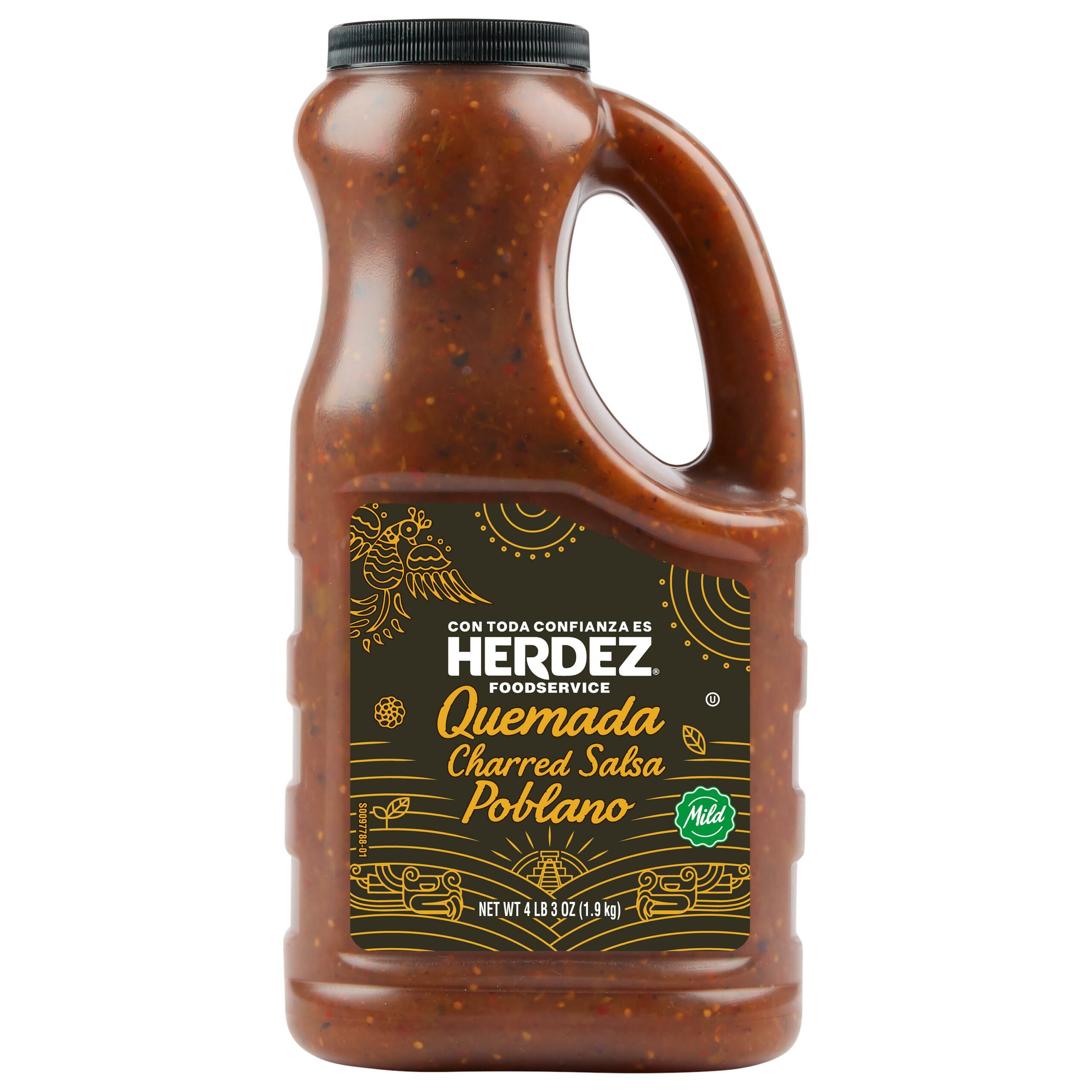 Herdez® Quemada Charred Salsa Poblano - Front