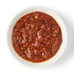 135569 Herdez Quemada Salsa Roja in ramekin