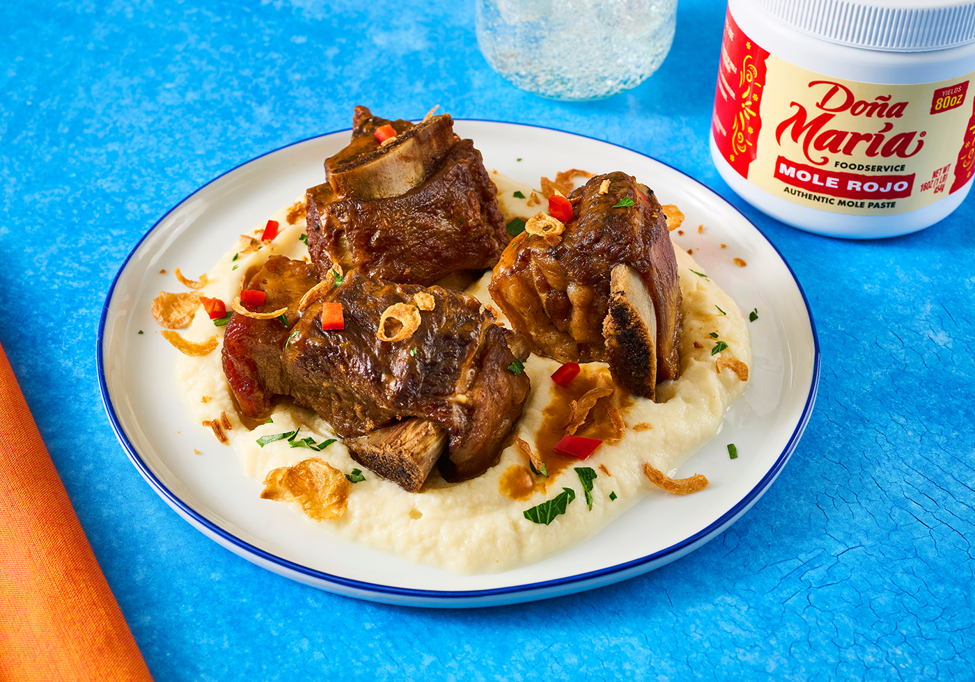 Mole Glace Braised Short Ribs